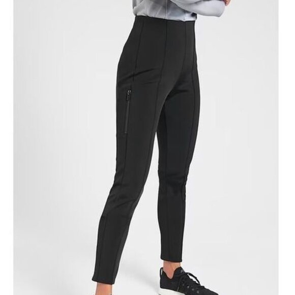 ATHLETA Women's Glacier Snow Skinny Pant Size 8P High Rise Fleece Lined Ski - Picture 1 of 10